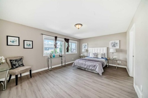 77 Chaparral Valley Grove Se, Calgary, AB - Indoor Photo Showing Bedroom