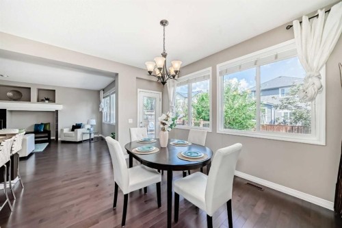 77 Chaparral Valley Grove Se, Calgary, AB - Indoor Photo Showing Dining Room