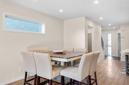 17 Cranford Place Se, Calgary, AB - Indoor Photo Showing Dining Room