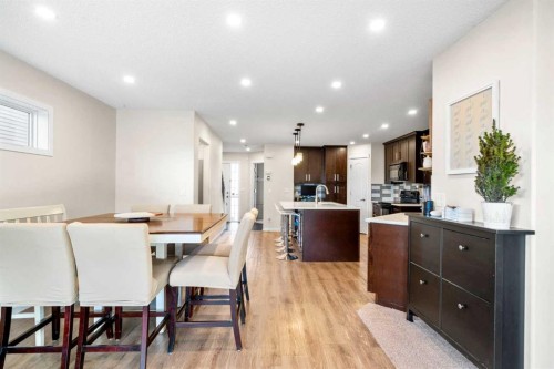 17 Cranford Place Se, Calgary, AB - Indoor Photo Showing Dining Room