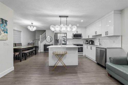 10532 Cityscape Drive Ne, Calgary, AB - Indoor Photo Showing Kitchen With Stainless Steel Kitchen With Upgraded Kitchen