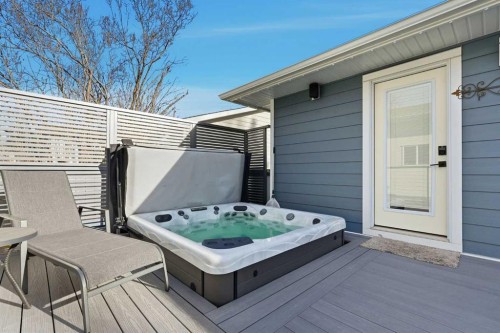 8615 7 Street Sw, Calgary, AB - Outdoor With Deck Patio Veranda With Exterior