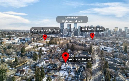 414 12 Avenue Nw, Calgary, AB - Outdoor With View