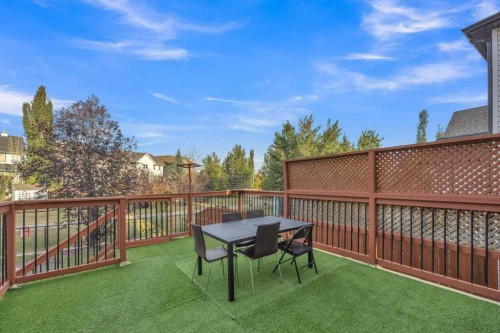 550 Copperfield Boulevard Se, Calgary, AB - Outdoor With Deck Patio Veranda