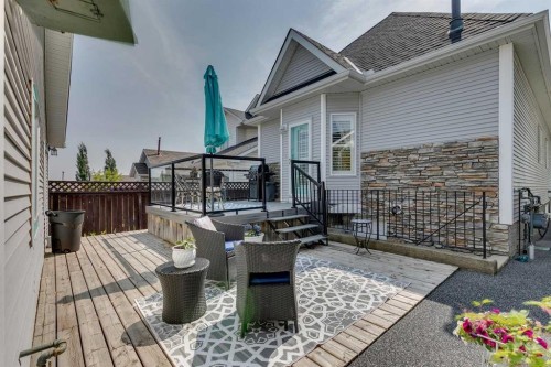 271 Tuscany Valley Drive Nw, Calgary, AB - Outdoor With Deck Patio Veranda With Exterior