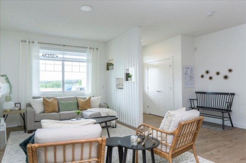 540 Legacy Circle Se, Calgary, AB - Indoor Photo Showing Living Room
