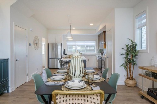 540 Legacy Circle Se, Calgary, AB - Indoor Photo Showing Dining Room