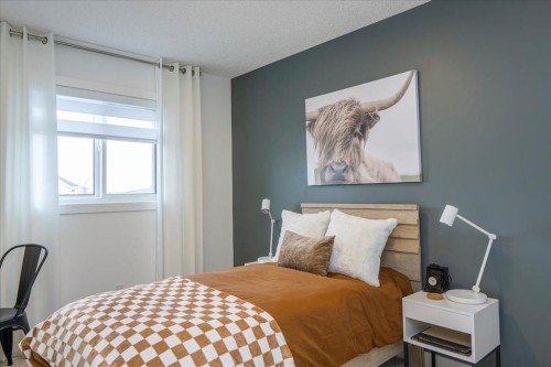 540 Legacy Circle Se, Calgary, AB - Indoor Photo Showing Bedroom