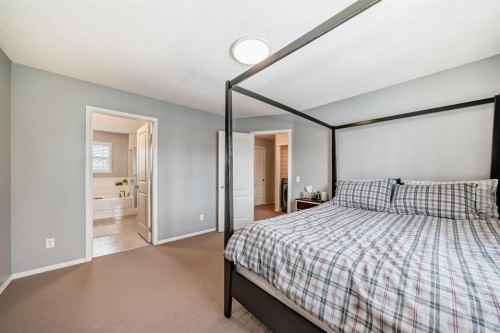 936 Copperfield Boulevard Se, Calgary, AB - Indoor Photo Showing Bedroom