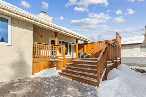 6 Glenbrook Crescent, Cochrane, AB - Outdoor With Deck Patio Veranda With Exterior