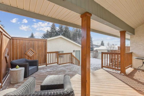 6 Glenbrook Crescent, Cochrane, AB - Outdoor With Deck Patio Veranda With Exterior