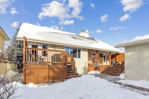 6 Glenbrook Crescent, Cochrane, AB - Outdoor With Deck Patio Veranda
