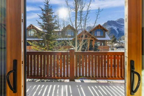 4-511 6Th Avenue, Canmore, AB - Outdoor With Deck Patio Veranda