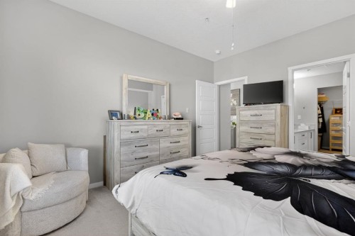 204-4150 Seton Drive Se, Calgary, AB - Indoor Photo Showing Bedroom