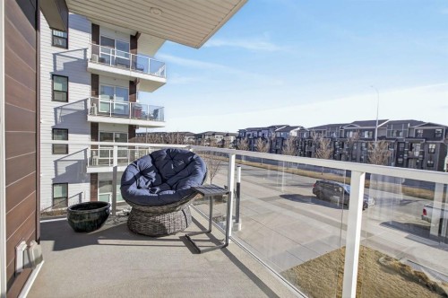 204-4150 Seton Drive Se, Calgary, AB - Outdoor With Balcony