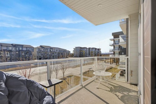 204-4150 Seton Drive Se, Calgary, AB - Outdoor With Balcony With View With Exterior
