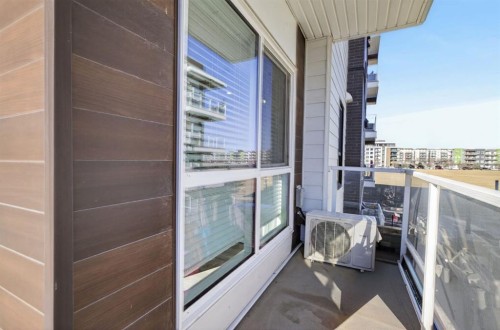 204-4150 Seton Drive Se, Calgary, AB - Outdoor With Balcony With Exterior