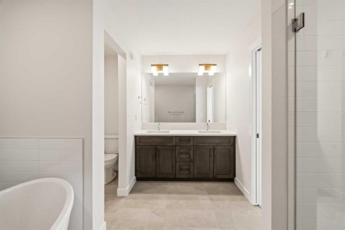 27 Setonvista Grove Se, Calgary, AB - Indoor Photo Showing Bathroom
