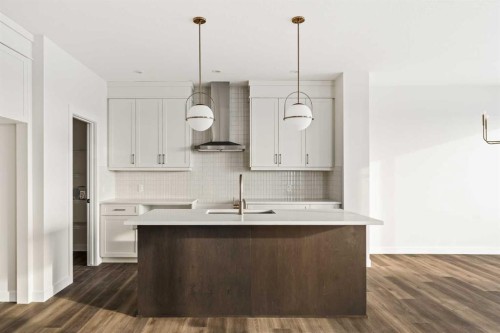 27 Setonvista Grove Se, Calgary, AB - Indoor Photo Showing Kitchen