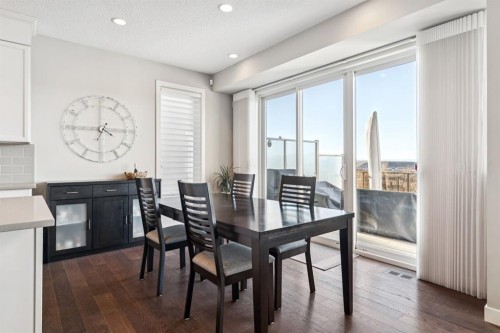 101 Cranarch Common Se, Calgary, AB - Indoor Photo Showing Dining Room