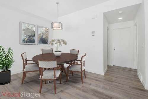 91 Spring Creek Common Sw, Calgary, AB - Indoor Photo Showing Dining Room