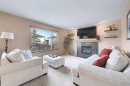 105 Citadel Crest Park Nw, Calgary, AB  - Indoor Photo Showing Living Room With Fireplace 