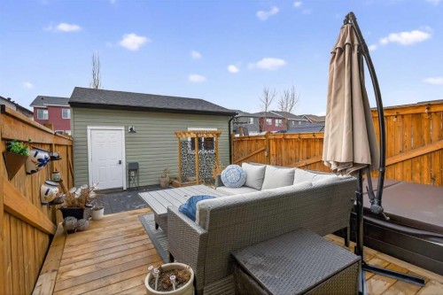 317 Legacy Boulevard Se, Calgary, AB - Outdoor With Deck Patio Veranda With Exterior