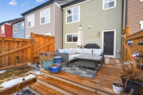 317 Legacy Boulevard Se, Calgary, AB - Outdoor With Deck Patio Veranda With Exterior