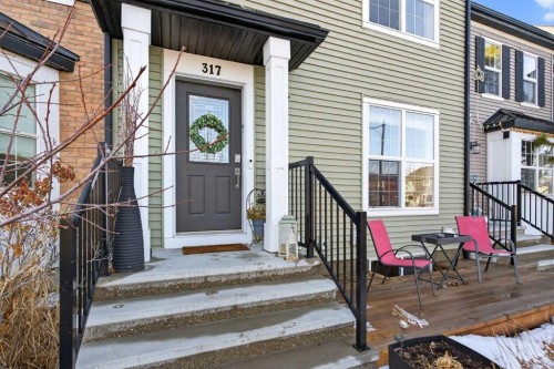 317 Legacy Boulevard Se, Calgary, AB - Outdoor With Deck Patio Veranda With Exterior