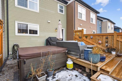 317 Legacy Boulevard Se, Calgary, AB - Outdoor With Deck Patio Veranda With Exterior