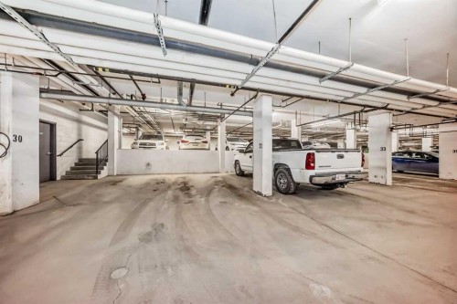 409-25 Auburn Meadows Avenue Se, Calgary, AB - Indoor Photo Showing Garage