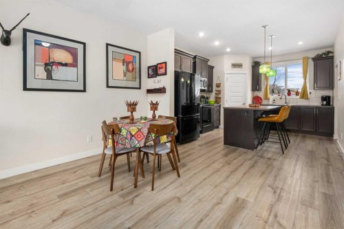 75 Williamstown Landing Nw, Airdrie, AB - Indoor Photo Showing Dining Room