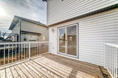21 Hillview Road, Strathmore, AB - Outdoor With Deck Patio Veranda With Exterior