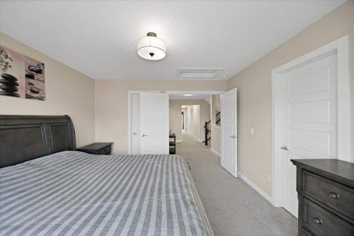 93 Saddlestone Place Ne, Calgary, AB - Indoor Photo Showing Bedroom