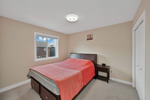 93 Saddlestone Place Ne, Calgary, AB - Indoor Photo Showing Bedroom