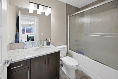 93 Saddlestone Place Ne, Calgary, AB - Indoor Photo Showing Bathroom