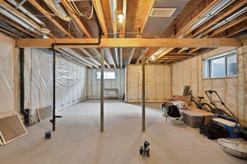 93 Saddlestone Place Ne, Calgary, AB - Indoor Photo Showing Basement