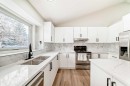 624 Shawinigan Drive Sw, Calgary, AB  - Indoor Photo Showing Kitchen With Double Sink With Upgraded Kitchen 