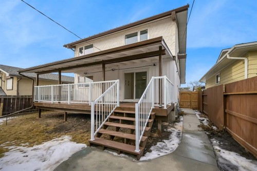 308 Doverview Crescent Se, Calgary, AB - Outdoor With Deck Patio Veranda With Exterior