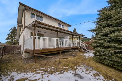 308 Doverview Crescent Se, Calgary, AB - Outdoor With Deck Patio Veranda