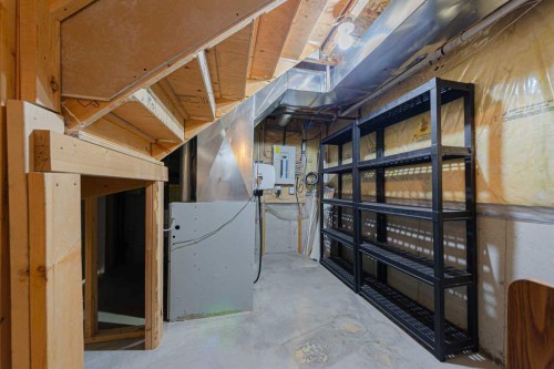 320 Citadel Meadow Bay Nw, Calgary, AB - Indoor Photo Showing Basement