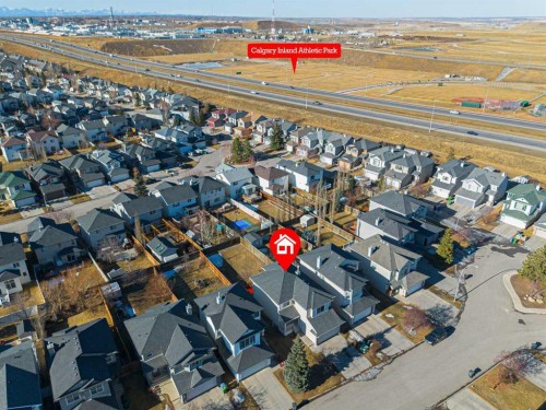 320 Citadel Meadow Bay Nw, Calgary, AB - Outdoor With View
