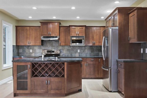 5619 Coach Hill Road Sw, Calgary, AB - Indoor Photo Showing Kitchen With Stainless Steel Kitchen