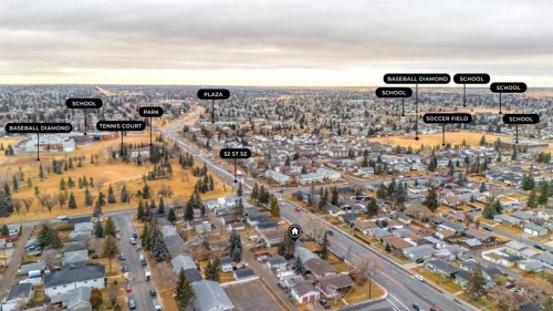 1527 52 Street Se, Calgary, AB - Outdoor With View