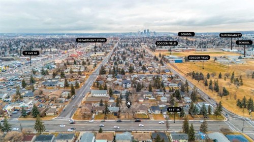 1527 52 Street Se, Calgary, AB - Outdoor With View