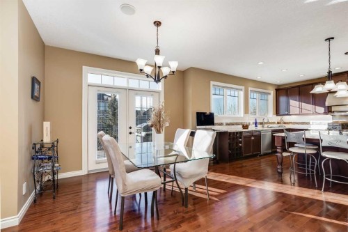 213 Silverado Ranch Manor Sw, Calgary, AB - Indoor Photo Showing Dining Room