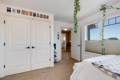 213 Silverado Ranch Manor Sw, Calgary, AB - Indoor Photo Showing Bedroom