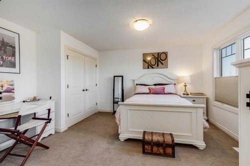 213 Silverado Ranch Manor Sw, Calgary, AB - Indoor Photo Showing Bedroom