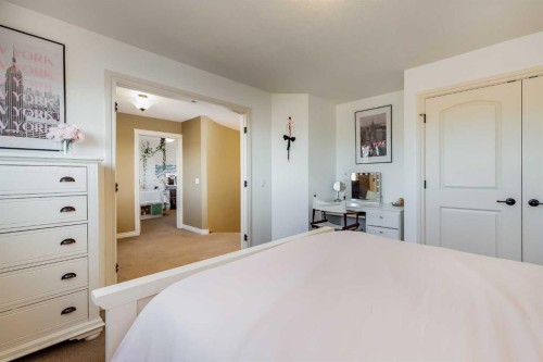 213 Silverado Ranch Manor Sw, Calgary, AB - Indoor Photo Showing Bedroom