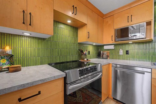 301-1309 14 Avenue Sw, Calgary, AB - Indoor Photo Showing Kitchen